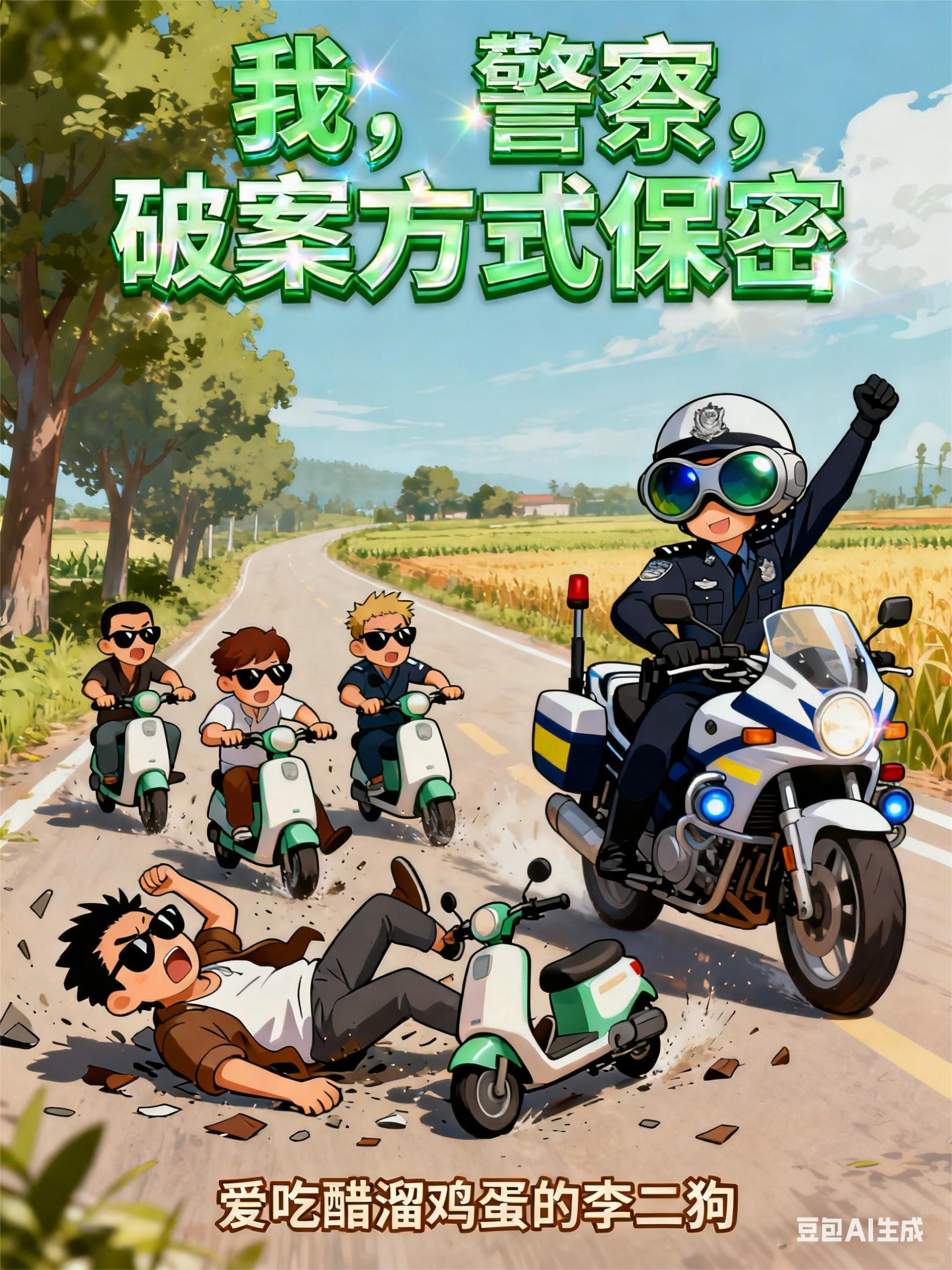 我警察破案方式保密